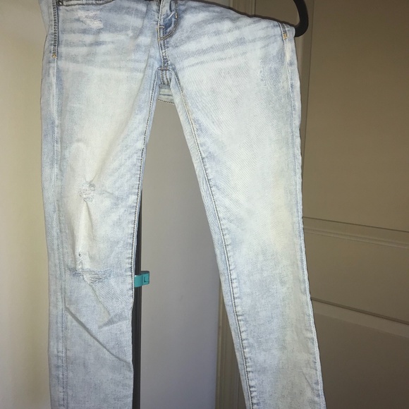 American Eagle Jeans size 0 super Stretch - Picture 1 of 3